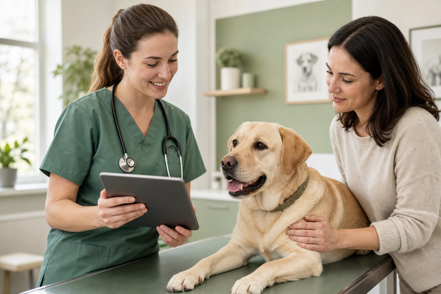 Digitale Gesundheitsakte mit Zeitachse für Hund und Katze