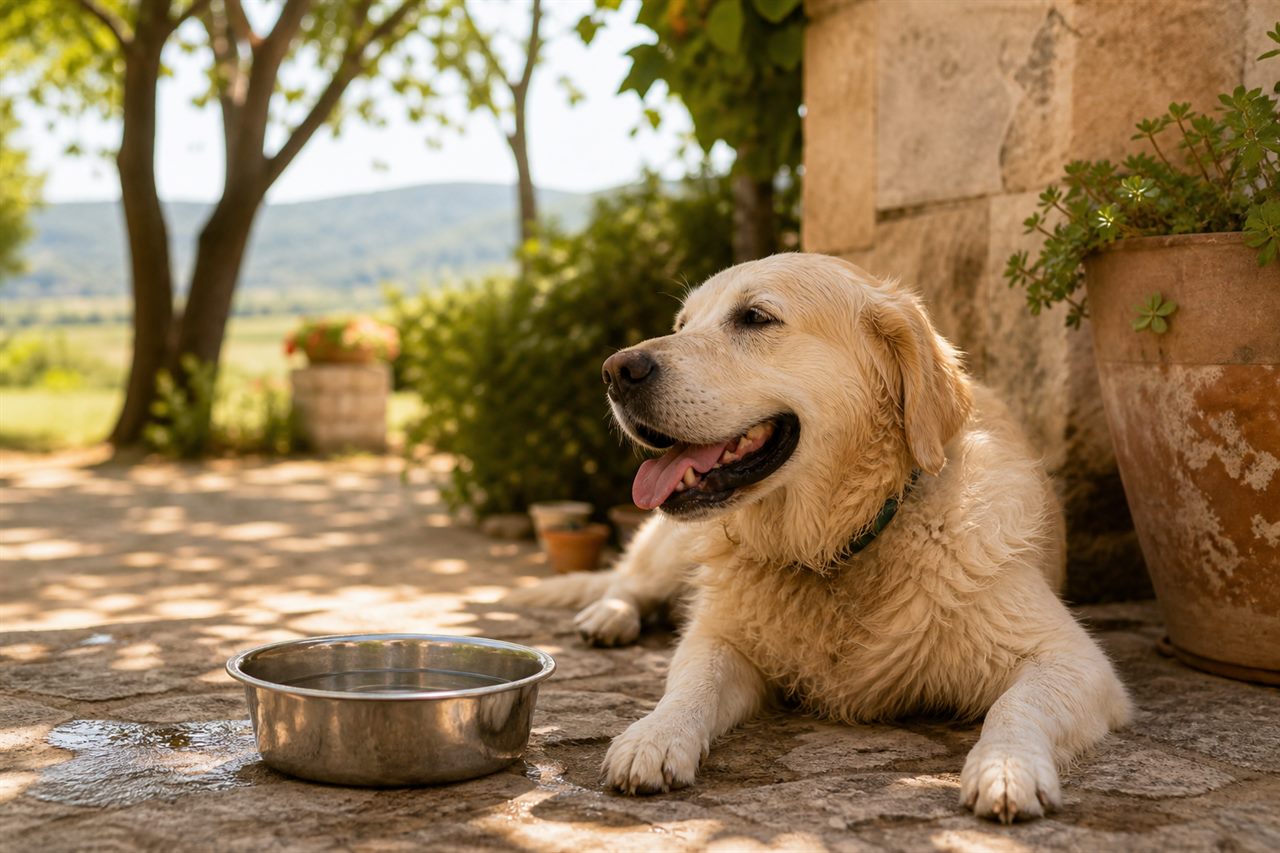Hitzschlag beim Hund vermeiden – Sommer und Hitze