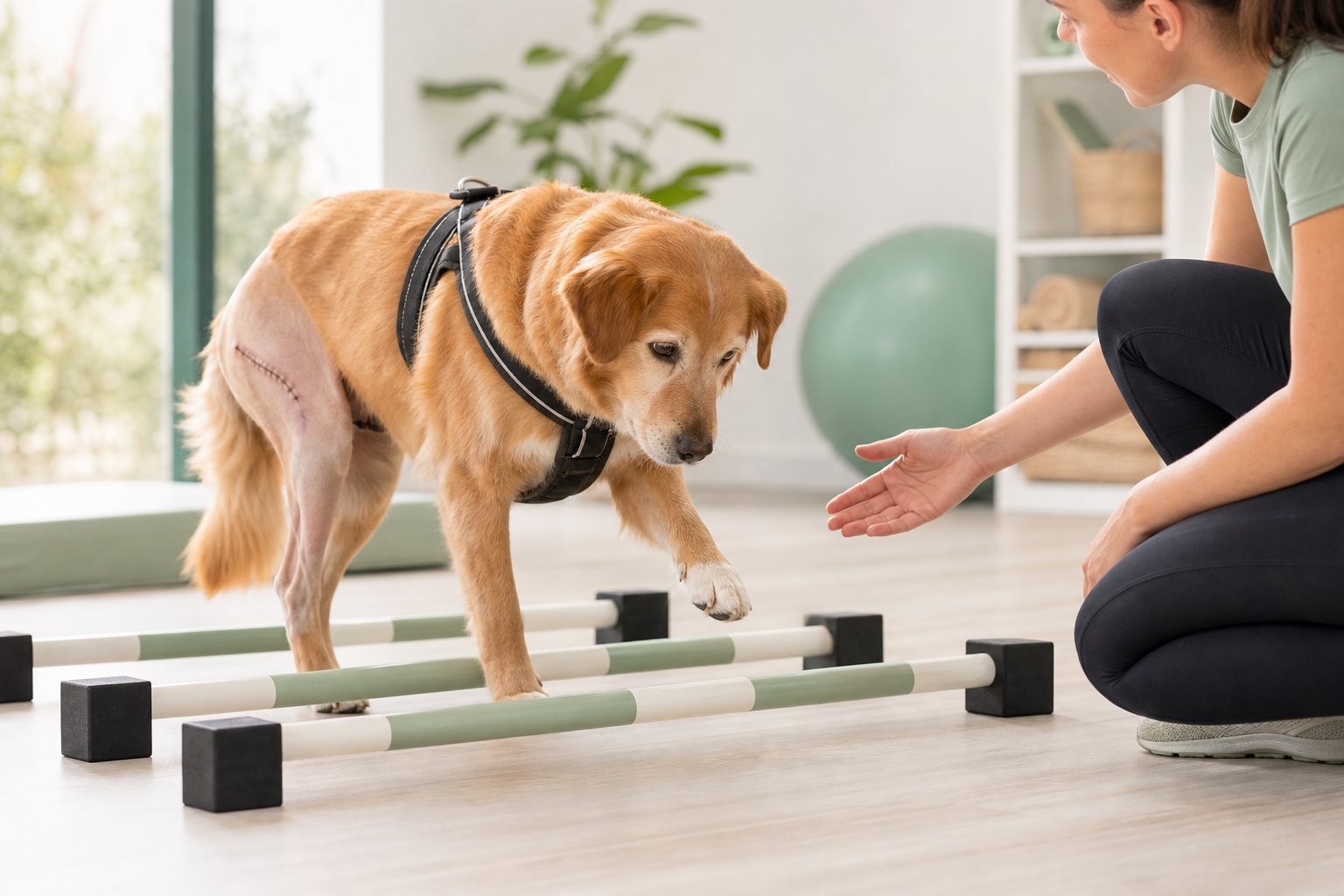 Reha beim Hund nach OP – Physiotherapie