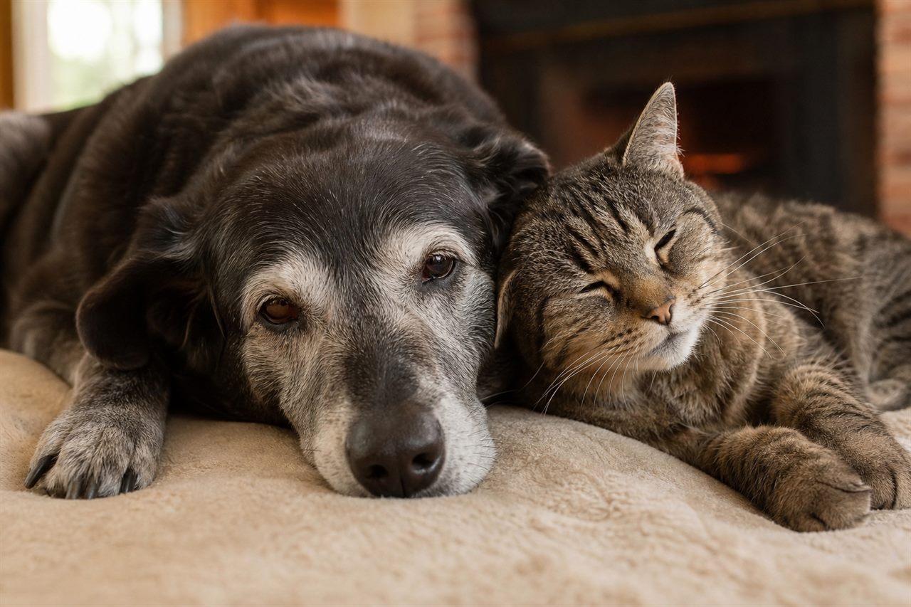 Vorsorge für alte Hunde und Katzen